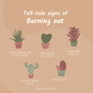 Signs of burnout, symptoms of burnout, burnout